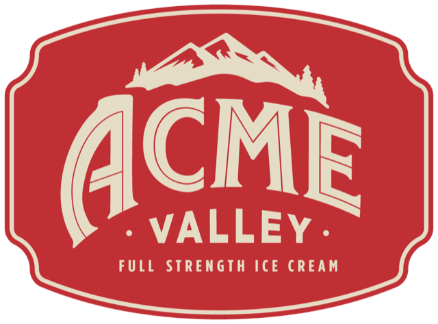 Acme Valley Ice Cream Logo
